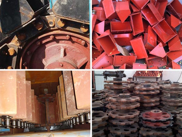 板鏈斗式提升機內(nèi)部構(gòu)造